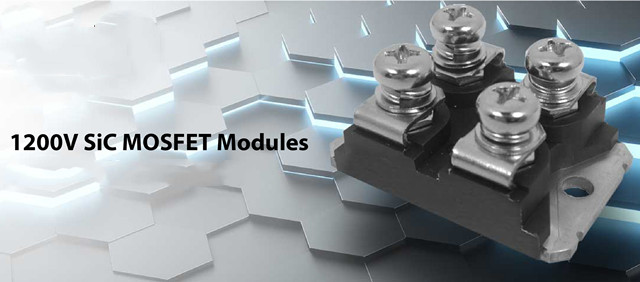 分銷分立半導體模塊：汽車級SiC MOSFET Modules、SiC肖特基二極管模塊