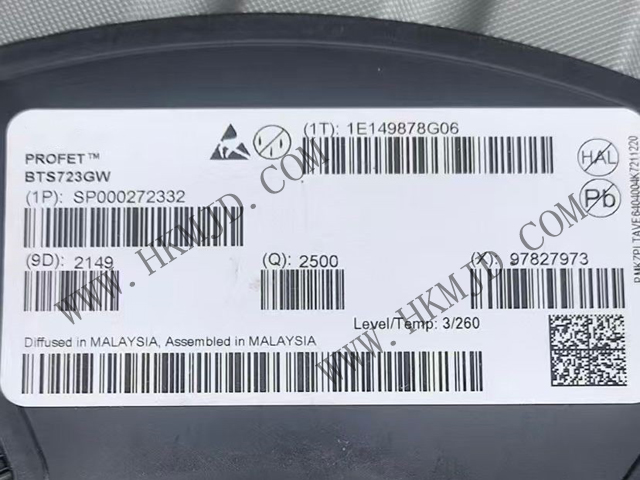 明佳達(dá)電子供應(yīng) Infineon BTS723GW 汽車智能高側(cè)開關(guān)，助力汽車電子系統(tǒng)升級(jí)
