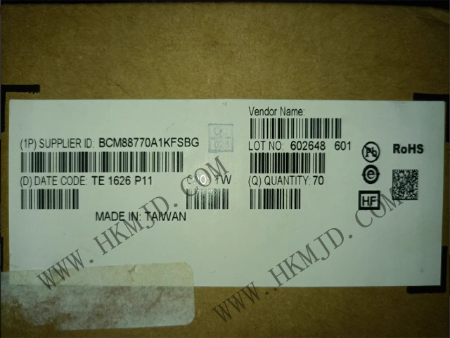 明佳達(dá)提供全新原裝 BCM88770A1KFSBG 現(xiàn)貨庫存，歡迎隨時聯(lián)系！