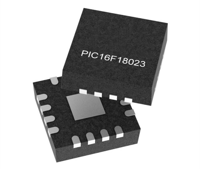 Microchip PIC16F18023-I/MG MCU：32MHz、8位PIC16F微控制器（3.5KB閃存）QFN-16